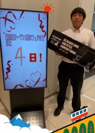 新店舗オープン1周年フェアまであと4日！！